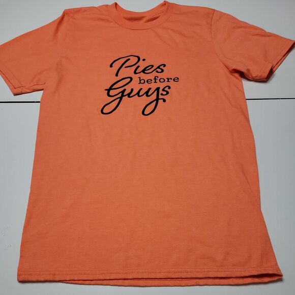 Bella + Canvas Other - Bella + Canvas Women S Graphic T-Shirt Heathered Orange Pies Before Guys Holiday